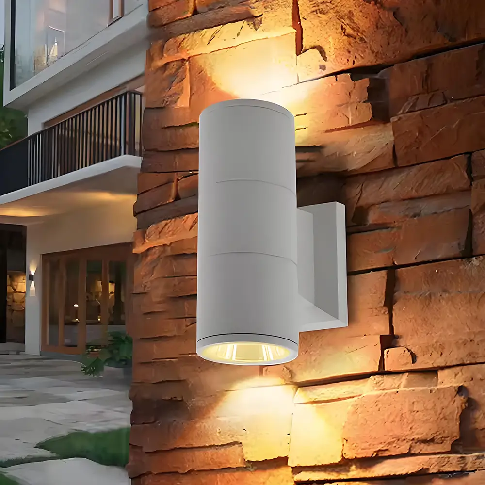Lámpara de pared de interior y exterior Ip65 Single Double Heads up and Down Sconce Light