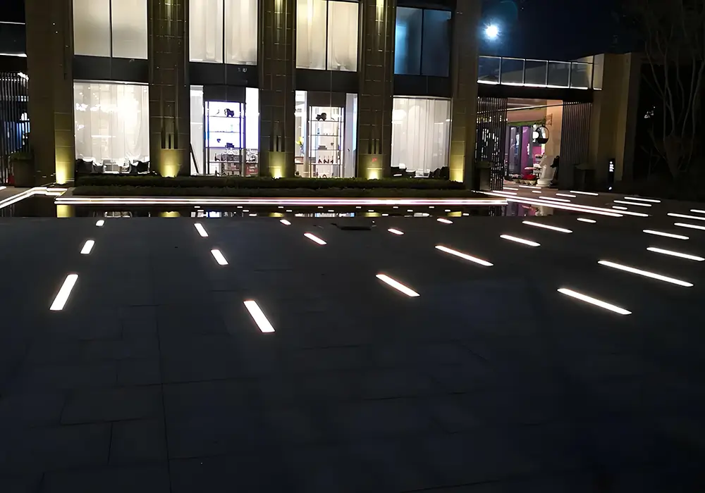 Acero inoxidable impermeable al aire libre RGB Led Luces Subterráneas IP67
