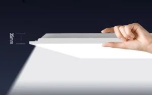 Troffer Light LED panel product for commercial ceiling lighting