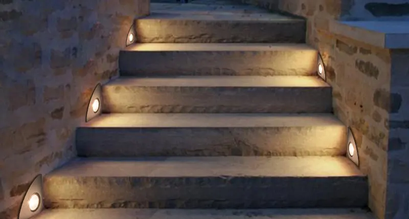 Lumen voor buitenverlichting - LED-trapverlichting